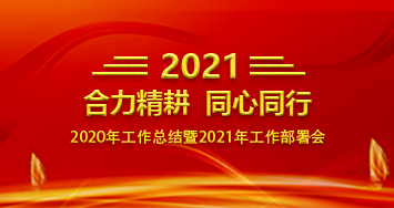 我司2020年工作总结暨2021年工作部署会顺利召开